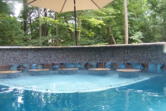 In-pool-seating