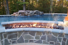 Pool-Fireplace
