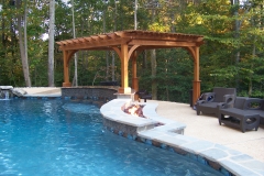 Pool-with-arbor